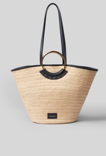 Panier raphia tressé à anses - Claudie Pierlot - Modalova