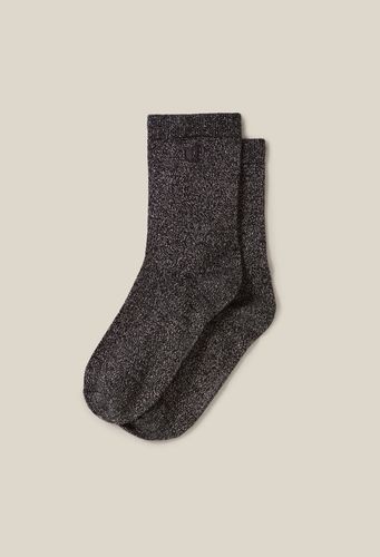 Chaussettes noires pailletées - Claudie Pierlot - Modalova