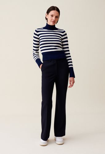 Pull marinière col montant - Claudie Pierlot - Modalova