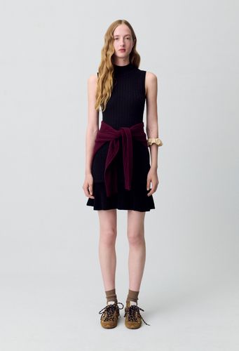 Robe maille col roulé - Claudie Pierlot - Modalova
