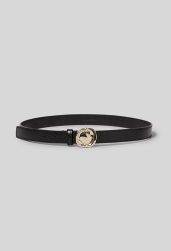 Ceinture cuir boucle dorée - Claudie Pierlot - Modalova