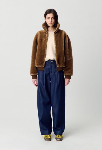 Veste fausse fourrure - Claudie Pierlot - Modalova