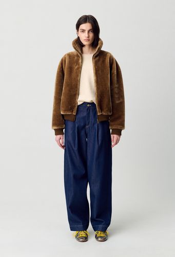 Veste fausse fourrure - Claudie Pierlot - Modalova