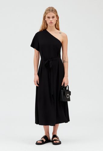 Robe midi asymétrique - Claudie Pierlot - Modalova