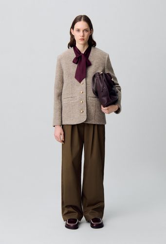 Veste boutonnée laine - Claudie Pierlot - Modalova