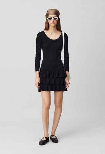 Robe courte maille fine - Claudie Pierlot - Modalova