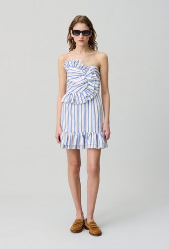 Robe courte volantée - Claudie Pierlot - Modalova