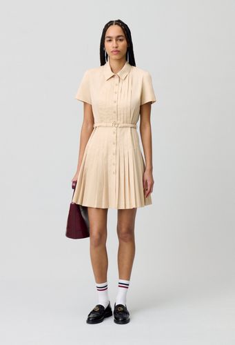Robe courte boutonnée - Claudie Pierlot - Modalova