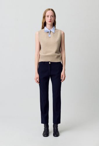 Pantalon tailleur cigarette - Claudie Pierlot - Modalova