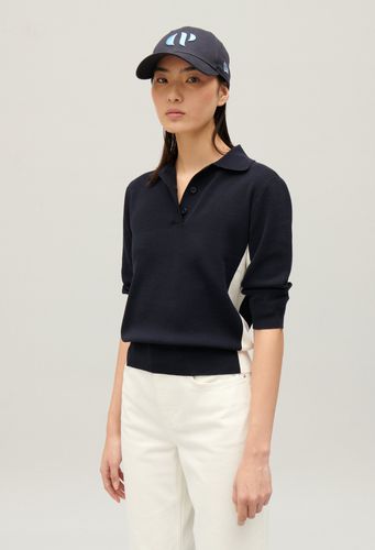 Pull polo bicolore - Claudie Pierlot - Modalova