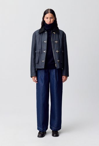Parka courte cirée - Claudie Pierlot - Modalova