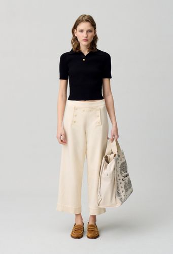 Pantalon droit à pont - Claudie Pierlot - Modalova
