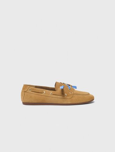 Mocassin Bateau En Suède - Taille 36 - Maje - Modalova