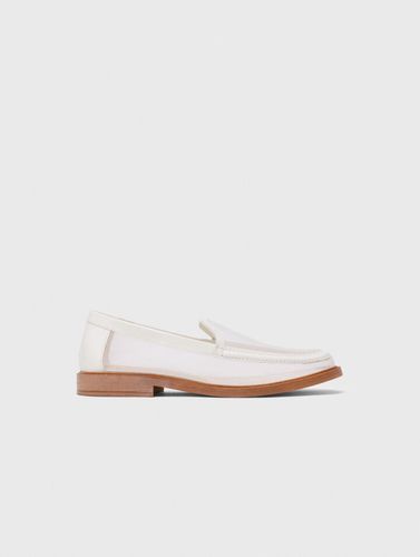 Mocassins En Cuir Et Mesh - Taille 36 - Maje - Modalova