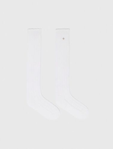 Chaussettes Pointelles Hautes - Maje - Modalova