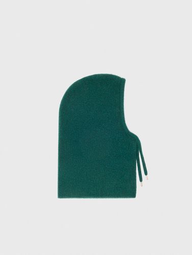 Cagoule En Mix Laine De Yak - Vert - Maje - Modalova