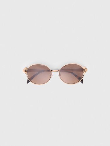 Lunettes De Soleil Rondes - Maje - Maje - Modalova