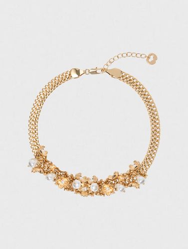 Bracelet Asymétrique À Large Chaine - Maje - Modalova