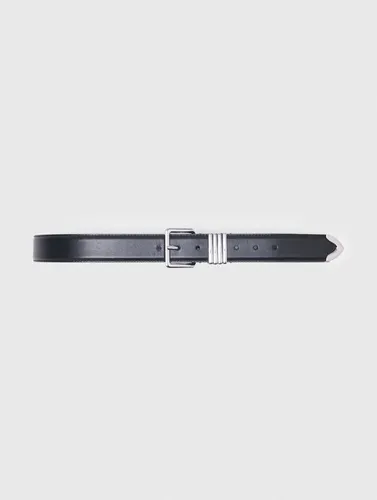 Ceinture En Cuir Lisse - Taille 1 - Maje - Modalova