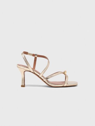 Sandales Multibrides Métalisées - Taille 36 - Maje - Modalova