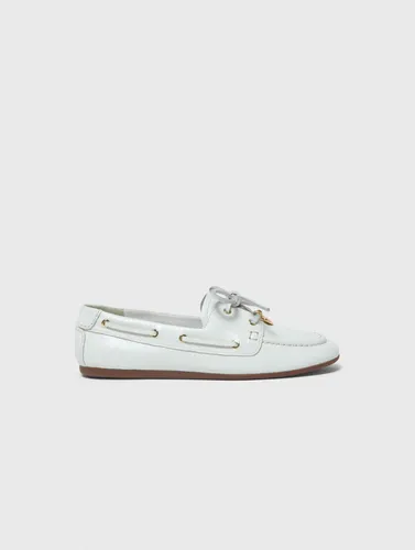 Mocassin Bateau En Cuir - Taille 36 - Maje - Modalova