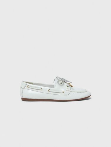 Mocassin Bateau En Cuir - Taille 36 - Maje - Modalova