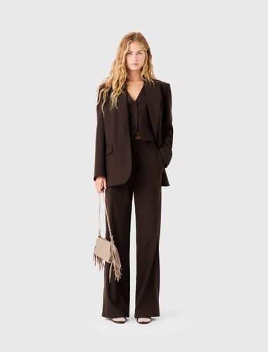 Pantalon De Tailleur Strassé - Taille 34 - Maje - Modalova