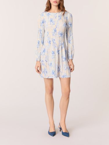 Robe Plissée Imprimée - Taille 34 - Maje - Modalova