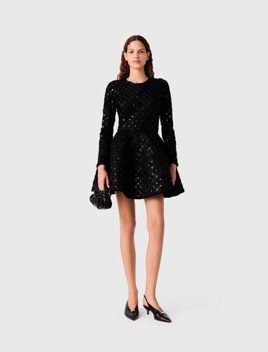 Robe Courte En Velours Strassé - Taille 34 - Maje - Modalova