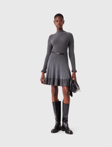 Robe Courte En Maille Degradée - Taille 34 - Maje - Modalova