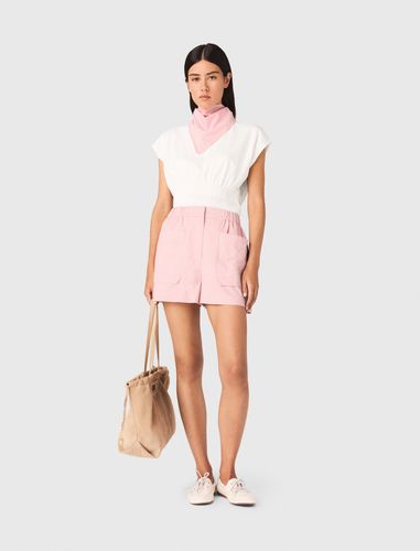 Short En Coton - Taille 34 - Maje - Maje - Modalova