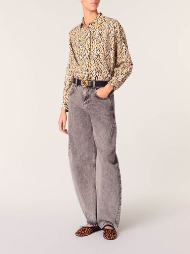 Chemise À Imprimé Leopard - Taille 0 - Maje - Modalova