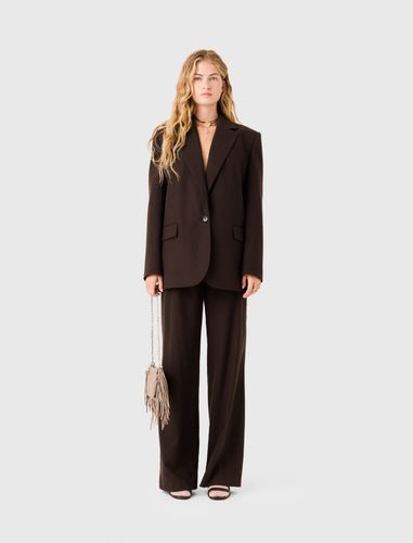 Veste De Tailleur Strassé - Taille 34 - Maje - Modalova