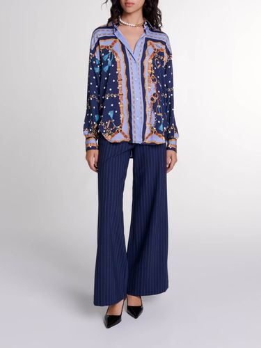 Chemise Satinée Imprimée - Taille 1 - Maje - Modalova