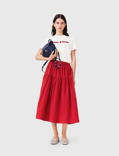 T-shirt Avec Broderie - Taille 0 - Maje - Modalova