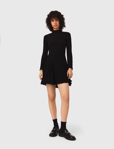 Robe Courte Patineuse À Col Montant - Taille 34 - Maje - Modalova