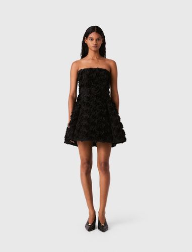 Robe Bustier Ornée De Fleurs - Taille 34 - Maje - Modalova