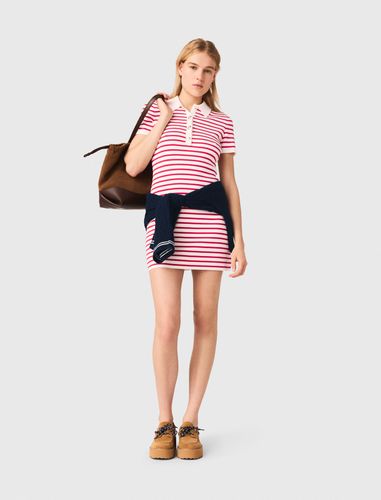 Robe Polo Rayée - Taille 34 - Maje - Maje - Modalova