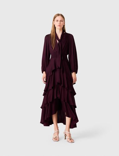 Robe Longue À Volants - Taille 34 - Maje - Modalova
