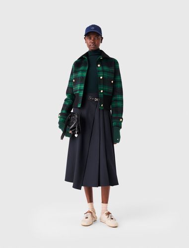 Veste Réversible Col Similcuir - Taille 34 - Maje - Modalova