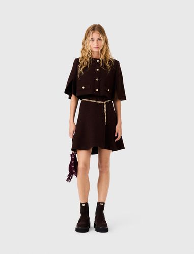 Robe Cape 2-en-1 En Tweed - Taille 34 - Maje - Modalova