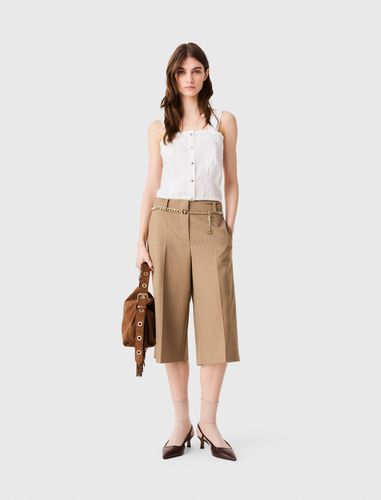Bermuda Tailleur À Plis - Taille 34 - Maje - Modalova