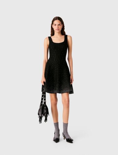 Robe Courte Patineuse Strassée - Taille 34 - Maje - Modalova