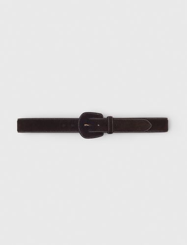 Ceinture En Suède - Taille 1 - Maje - Modalova