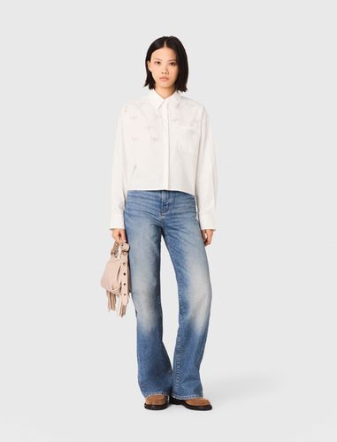 Chemise Avec Détails Bijoux - Taille 0 - Maje - Modalova