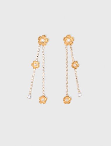 Boucles D'Oreilles Cascades - Doré - Maje - Modalova