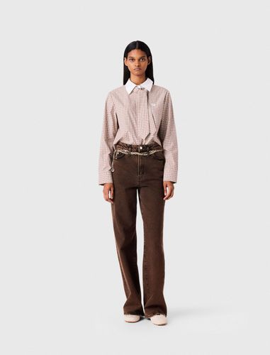 Jean Bootcut Avec Chaîne - Taille 34 - Maje - Modalova