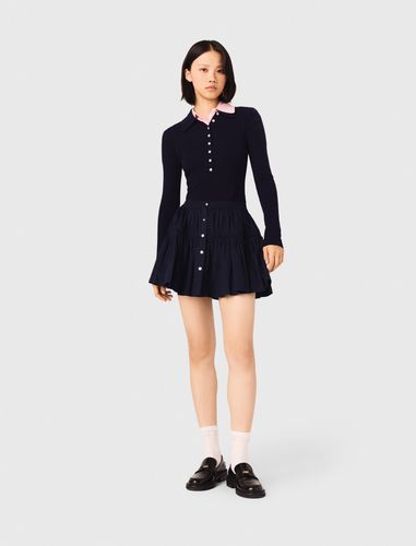 Jupe Courte À Taille Élastique - Taille 34 - Maje - Modalova