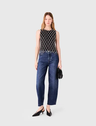 Top Perlé Avec Doublure - Taille 1 - Maje - Modalova
