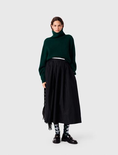 Jupe Longue Avec Taille Contrastée - Taille 34 - Maje - Modalova